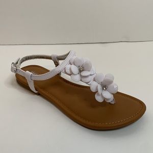 SONOMA White Flower Sandal